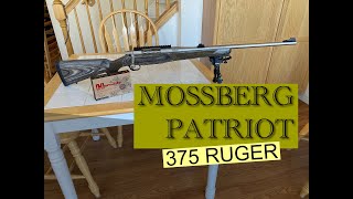 Mossberg Patriot 375 Ruger Review [upl. by Yvan943]