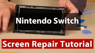 Nintendo Switch Screen Replacement  LCD amp Digitizer Replacement [upl. by Aivirt365]