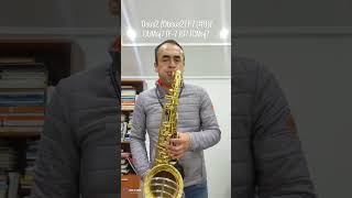 Tenor Sax Lick [upl. by Haleelahk]