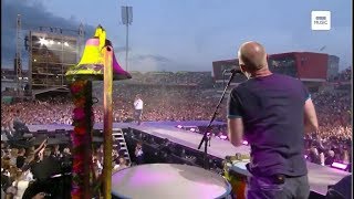 Coldplay Full performance in One love Manchester 2017 [upl. by Heddie858]