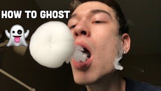 Vape Trick Tutorial  How to Ghost Inhale [upl. by Nyra]