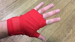 Kickboxing Hand Wrap Tutorial [upl. by Yregerg]