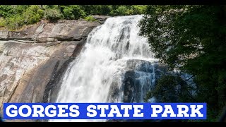 Guide to Gorges State Park  Beautiful Waterfall and the Newest in North Carolina [upl. by Yasu]