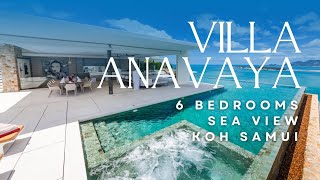 VILLA ANAVAYA  Koh Samui Luxury Villa w 6 Bedrooms [upl. by Toomay]