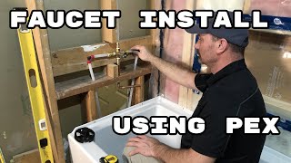 How To Install TubShower Faucet [upl. by Leanard648]