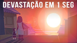 OS EFEITOS DA BOMBA ATÔMICA  Nostalgia Animado [upl. by Anilesor160]