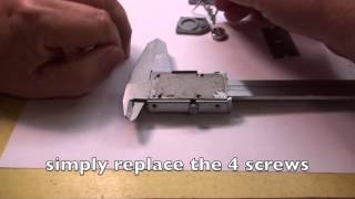 Mitutoyo digital caliper repair is easy [upl. by Adnac363]