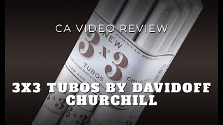 Davidoff 3x3 Tubos Review [upl. by Eijneb]