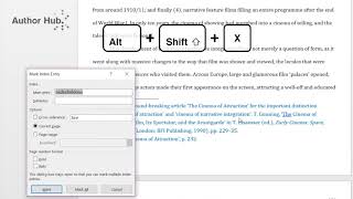 Indexing in Microsoft Word [upl. by Cole127]