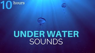 Deeply Relaxing Underwater Sounds  10 Hours  Deep Ocean Sounds  Sleep Relax Study Meditation [upl. by Berky882]