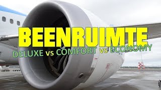 TUI Dreamliner  Beenruimte Deluxe  Comfort  Economy [upl. by Abixah286]