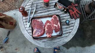 How to Cook Bison Steaks [upl. by Assirialc]