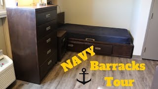 Navy Barrack Room Tour 2019 E3 amp Below [upl. by Cutcliffe]