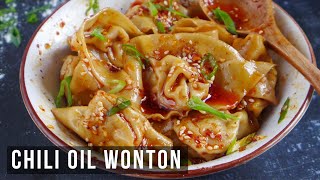 Sichuan Spicy Wonton Chili Oil Wonton红油抄手 [upl. by Schulman]