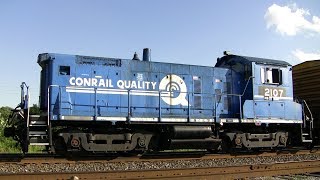 Listen to that Sound Rare amp Old Conrail Switcher Locomotives in Action [upl. by Hinch91]