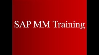 SAP ECC MM Training  Introduction to ERP and SAP MM Video 1  SAP MM Material Management [upl. by Harriet866]