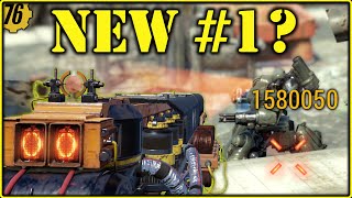 Fallout 76  Best Explosive Gauss Rifle 4 Bloody Build [upl. by Nidak]