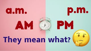 WHAT do AM and PM stand for with reference to TIME  EXTRA KNOWLEDGE [upl. by Oslec31]