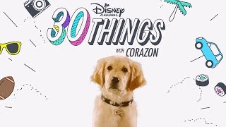 30 Things with Corazon  Pup Academy  Disney Channel [upl. by Isleana]