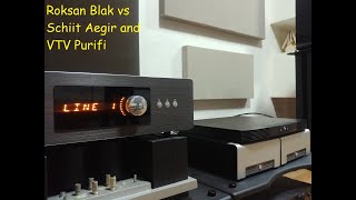 Roksan Blak Review comparison to Schiit Aegir and VTV Purifi 1ET400A [upl. by Slater964]