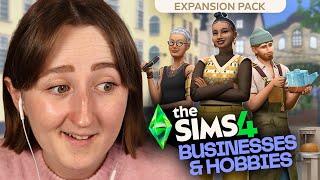 Honest Review of The Sims 4 Businesses amp Hobbies [upl. by Luing]