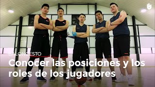 Posiciones y roles de cada jugador  Baloncesto [upl. by Yadahs]