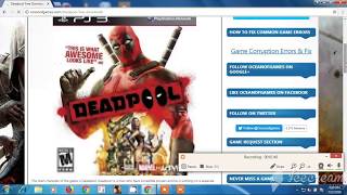 how to downlods deadpool game of ocean of game [upl. by Ettennan788]