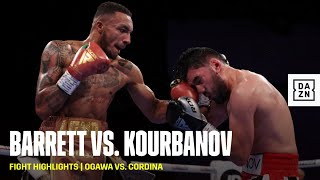 FIGHT HIGHLIGHTS  Zelfa Barrett vs Faroukh Kourbanov [upl. by Blynn]