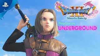 Dragon Quest XI  PS4 Gameplay  PlayStation Underground [upl. by Alekehs]