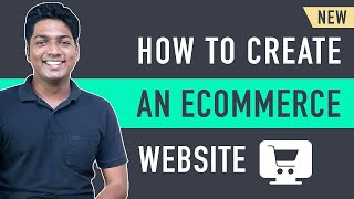 How to Make an ECommerce Website 2024 Online Shopping Store [upl. by Royce]