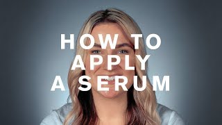 Serum 101 How to Apply a Serum  Estée Lauder UK [upl. by Fem833]