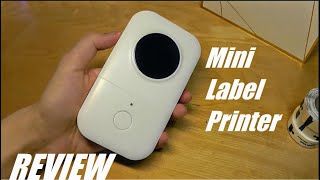 REVIEW Phomemo D30 Smart Label Printer Mini Thermal Printer [upl. by Nilved793]