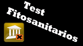 Test carnet fitosanitarios [upl. by Zoara]