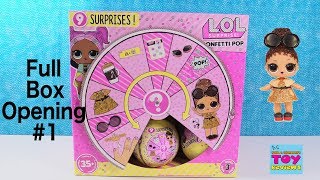 LOL Surprise Confetti Pop Doll Full Case Unboxing 1 Toy Review  PSToyReviews [upl. by Calle]