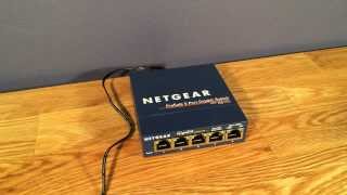 Netgear ProSafe Gigabit Switch GS105 [upl. by Chrisse618]