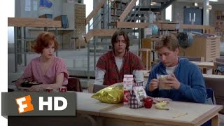 The Breakfast Club 68 Movie CLIP  Lunchtime 1985 HD [upl. by Goode390]