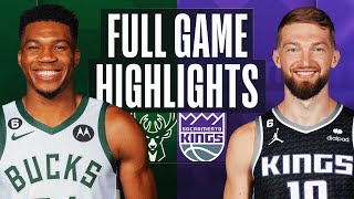 BUCKS at KINGS  FULL GAME HIGHLIGHTS  March 13 2023 [upl. by Adnohsar]