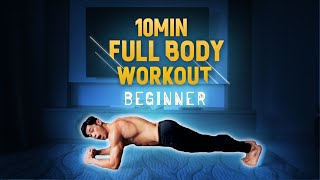 Level 1 10 Minute Bodyweight Workout for Starters [upl. by Cannell]