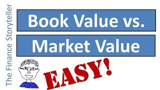 Book Value vs Market Value of Shares [upl. by Tella362]