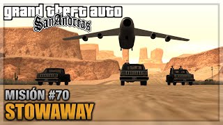 GTA San andreas  Misión 70  Stowaway Español  1080p 60fps [upl. by Benny928]