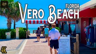 Vero Beach Florida Walking Tour 4K [upl. by Maitland452]