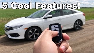 Heres 5 Cool Honda Civic Features [upl. by Rayham998]