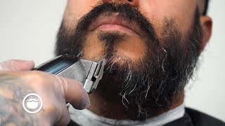 Badass Mutton Chops Transformation  Bob the Barber [upl. by Jankell]