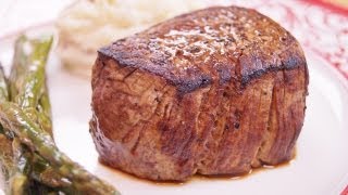 Filet Mignon Recipe How To Cook Perfect Filet Mignon BESTPanOvenDi KometaDishin With Di 45 [upl. by Ardiedak347]