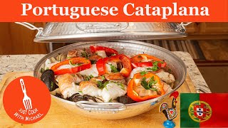 Cataplana  Portuguese Fish Stew from Algarve [upl. by Attenej648]