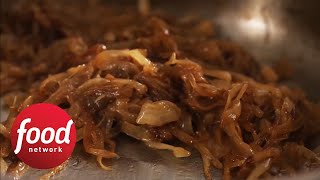 How to Caramelize Onions Like a Pro  Food Network [upl. by Neoma560]