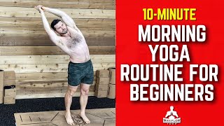 10Minute Morning Yoga Routine for Beginners Do This Every Morning [upl. by Asyl]