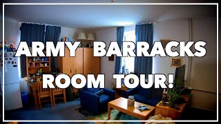 PCS to Germany Vilseck Army Rose Barracks Room Tour [upl. by Ahsap]