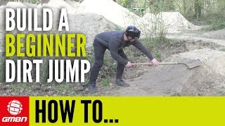 How To Build A Beginner Mountain Bike Dirt Jump [upl. by Otecina]