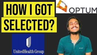 OPTUM INTERVIEW EXPERIENCE  UNITED HEALTH GROUP INTERVIEW QUESTIONS  INTERNSHIP OFFER  OPTUM OP [upl. by Gora]